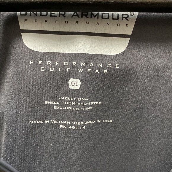 Under armor 1/4 zip golf wear - Picture 2 of 2